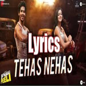 TEHAS NEHAS Lyrics - KHAALI PEELI