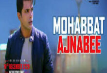 Photo of MOHABBAT AJNABEE Lyrics – SAYONEE