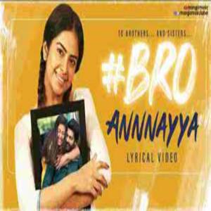 Annayya Nuvvu Pilisthe Lyrics - BRO Telugu Movie