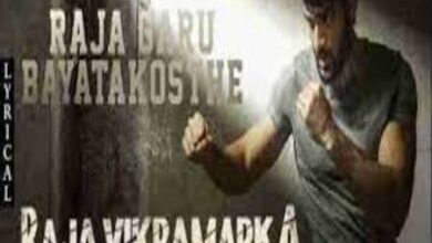 Photo of Raja Garu Bayatakosthe Lyrics – Raja Viramarka Movie
