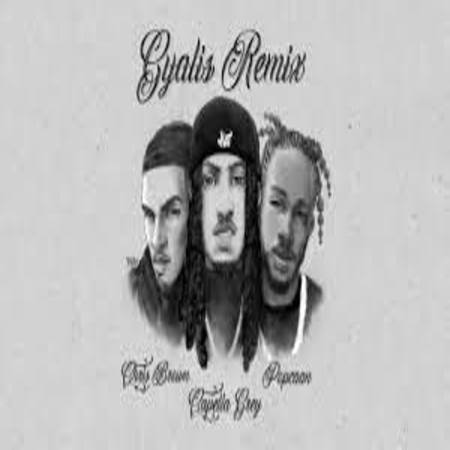 Gyalis (Remix) Lyrics - Capella Grey ft. Chris Brown, Popcaan