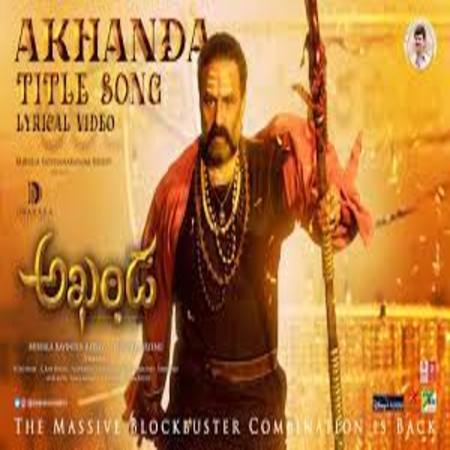 Akhanda Title Lyrics - Akhanda Telugu Movie