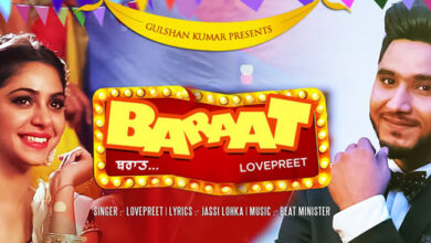 Photo of Baraat Lyrics – Lovepreet – Beat Minister