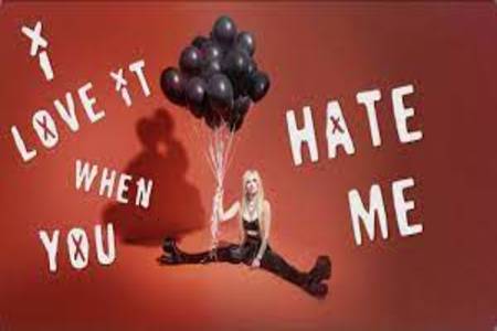 Love It When You Hate Me Lyrics - Avril Lavigne ft. blackbear