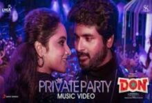 Photo of Private Party Lyrics – Don | Anirudh Ravichander