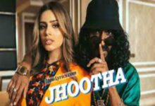 Photo of Jhootha Lyrics – Emiway Bantai, Celina Sharma