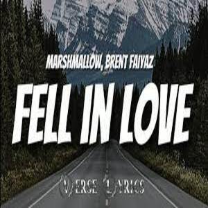 Fell In Love Lyrics - Marshmello & Brent Faiyaz